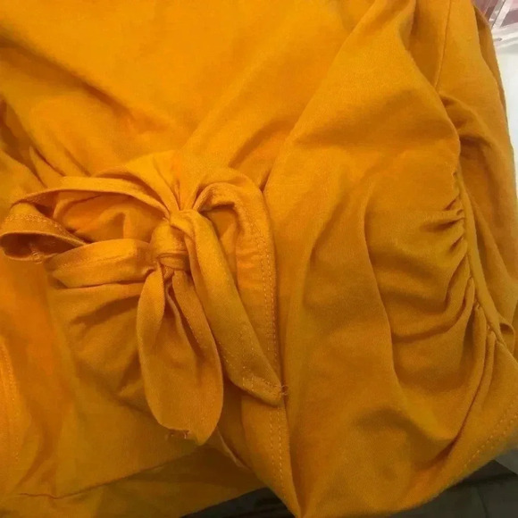 Ava & Viv Mustard Shirt 1X - Picture 9 of 11